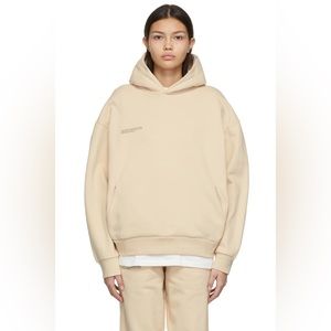 Pangaia Beige 365 Hoodie + Pants Set in Sand
